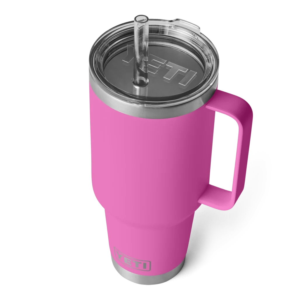 Yeti Rambler 42oz Straw Mug - Wildflower Fuchsia