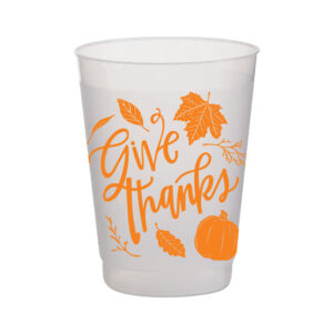 Rosannne Beck Frost Flex Cups - Give Thanks