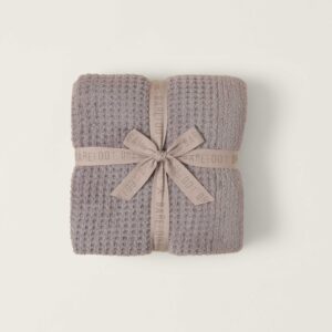 CozyChic Waffle Throw - Beach Rock