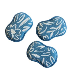 Re:Usable Cleaning Sponge Set/3 - Blue Bloom