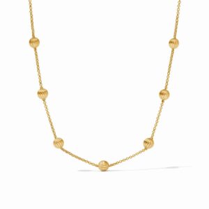 Julie Vos Cirque Delicate Station Necklace