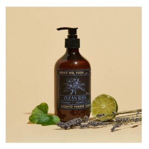 Honey Hill Farm 16 oz. Liquid Hand Soap - Clean Rain