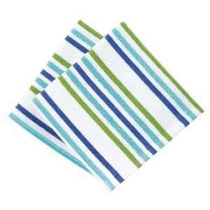 T-fal Printed Dish Cloth - Cool Stripe (Set of 2)