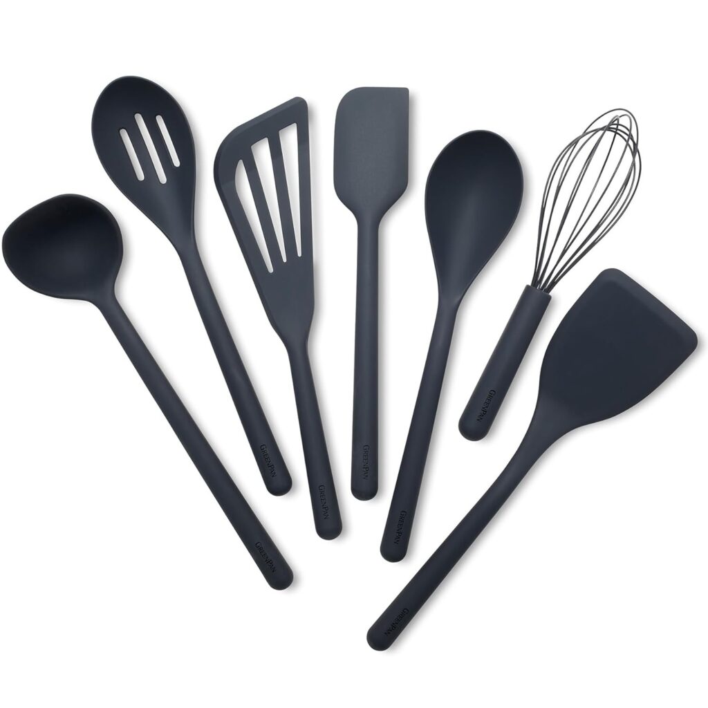 GreenPan Silicone 7 Piece Cooking Utensil Set