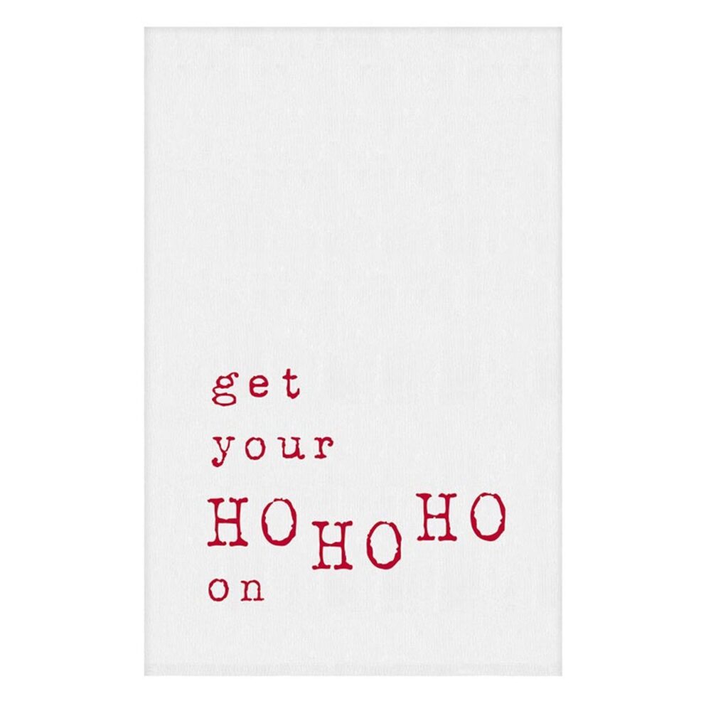 Holiday Towel - Ho Ho Ho