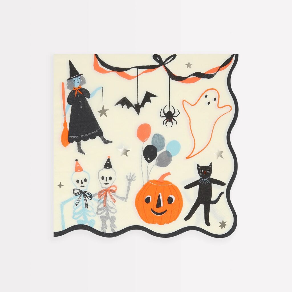 Meri Meri Lunch Napkins - It's Halloween