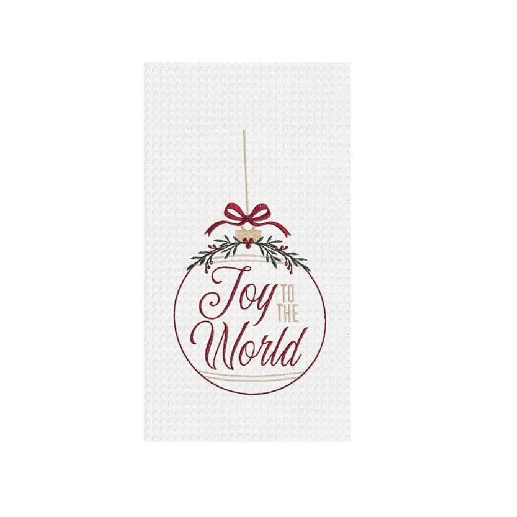 Joy To The World Ornament Towel