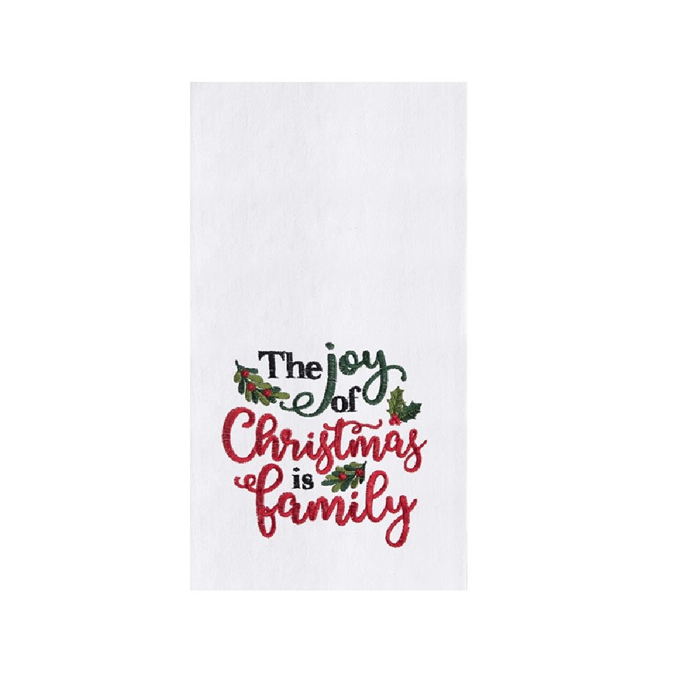 Joy of Christmas Family Towel