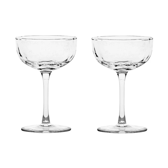 Juliska Puro Cocktail Coupe Glass Set