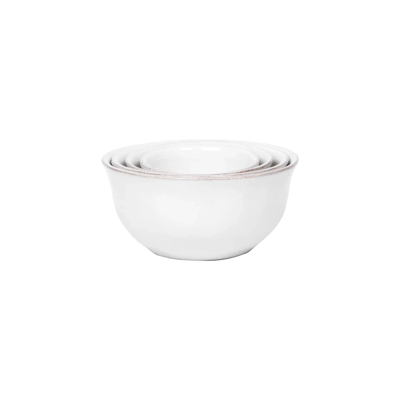 Juliska Puro Nesting Prep Bowl Set - Whitewash