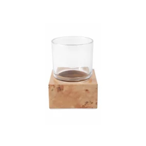 Kassatex Mesa Burl Bath Tumbler