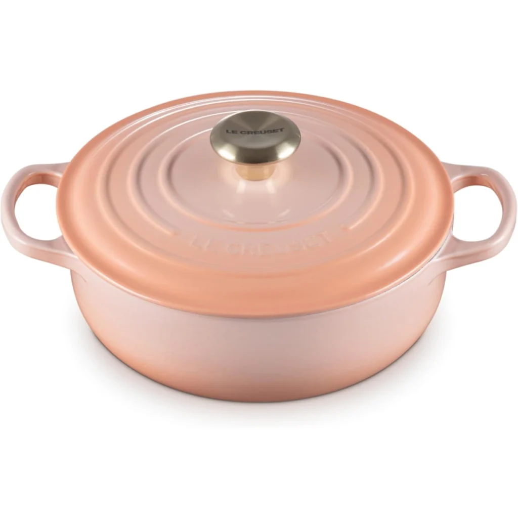 Le Creuset 3.5 Qt. Signature Sauteuse - Peche