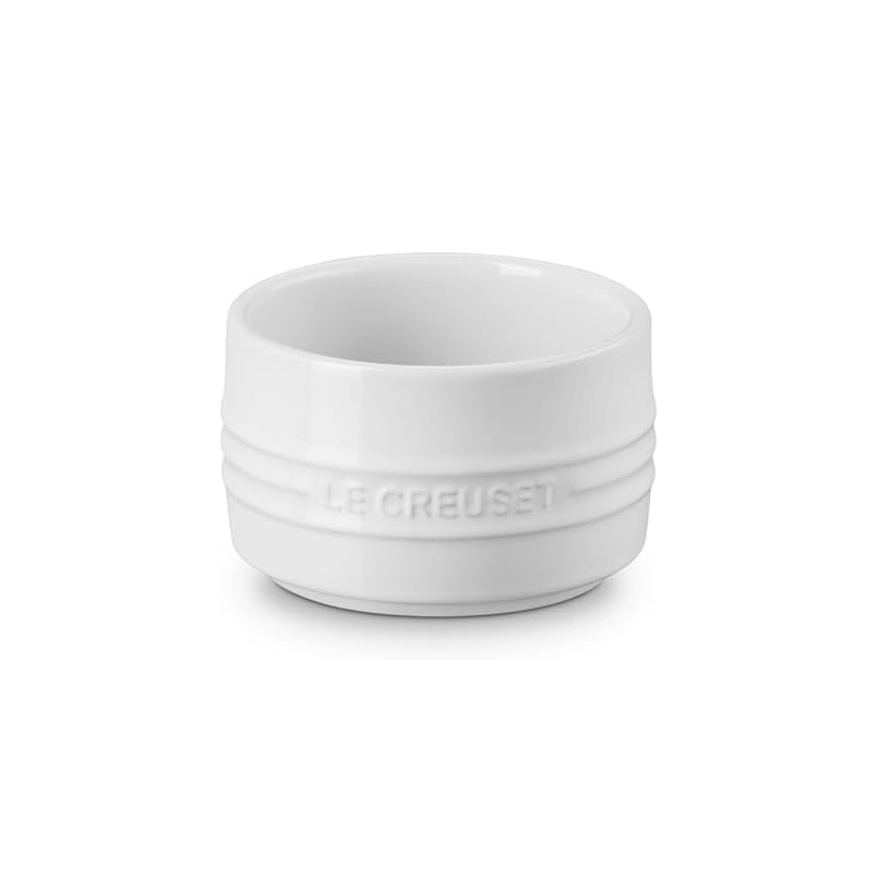 Le Creuset Straight Wall Ramekin - White