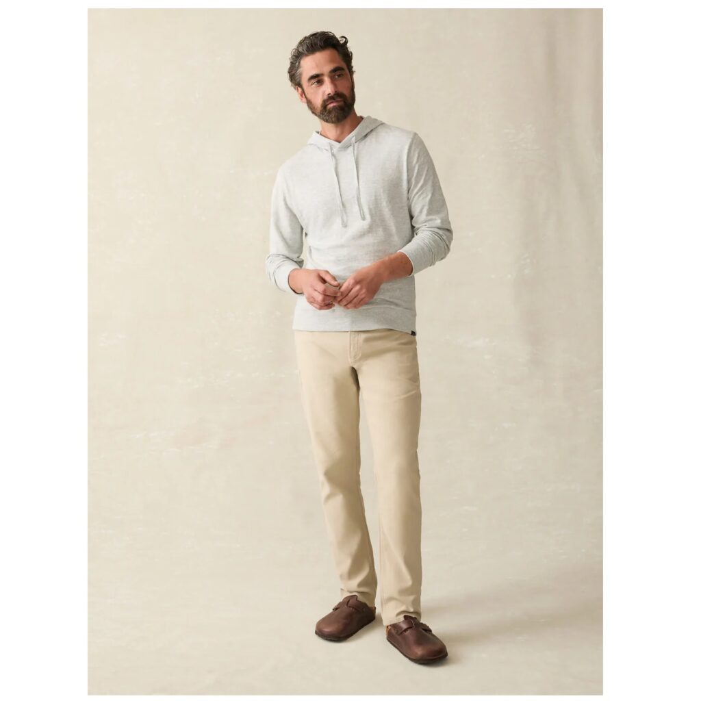 Faherty Sunwashed Slub Hoodie