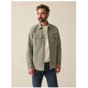 Faherty Sunwashed Shirt Jacket