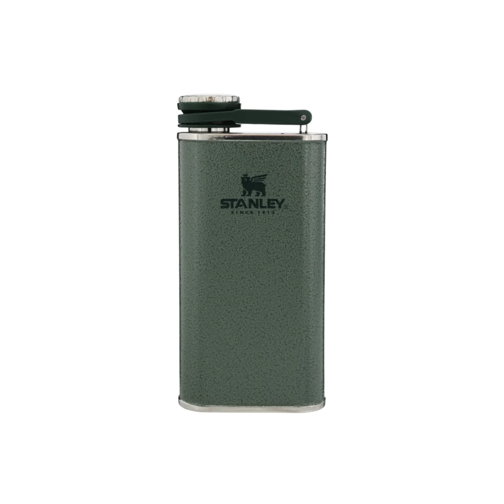 Stanley Classic Easy Fill Wide Mouth Flask - Hammertone Green