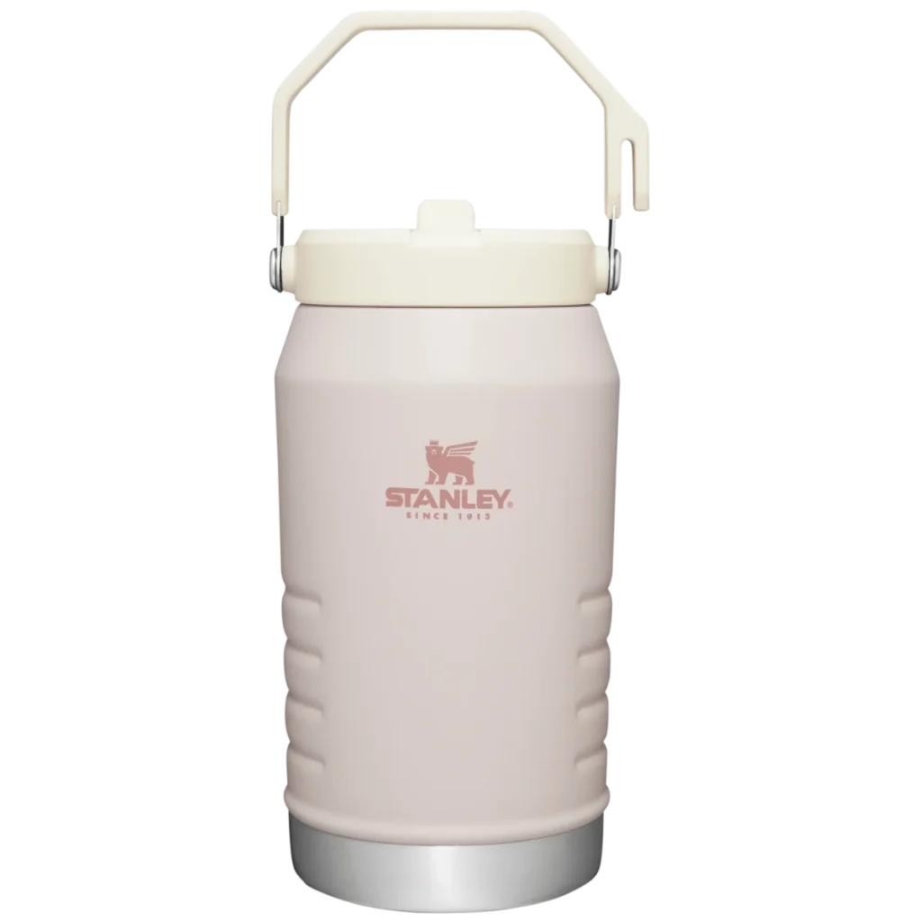 Stanley IceFlow Flip Straw 64oz Jug - Rose Quartz