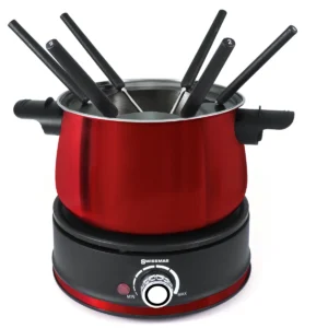 Swissmar Arolla Electric Fondue Set - Red