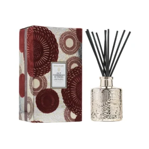 Voluspa Gilt Pomander & Hinoki Reed Diffuser