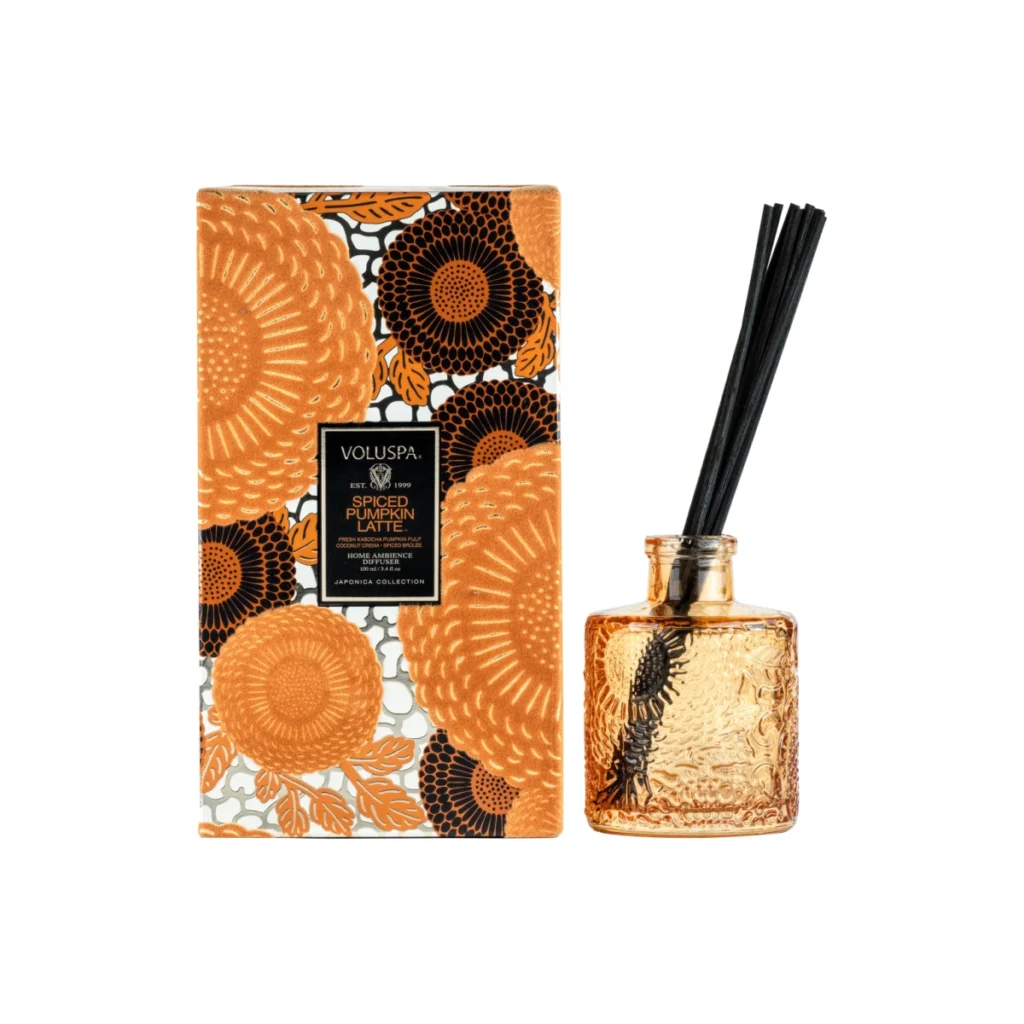 Voluspa Spiced Pumpkin Latte Reed Diffuser