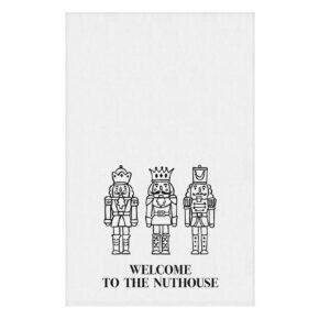 Holiday Towel - Welcome To The Nuthouse