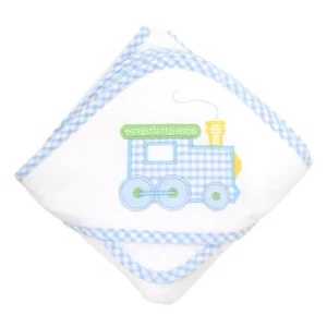 3 Marthas Train Hooded Towel Set