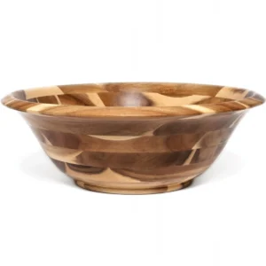 Acacia Flared 14in Bowl