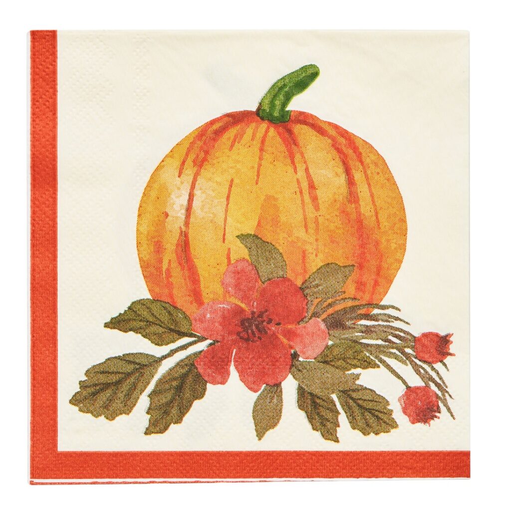 Sophistiplate Autumn Foliage Paper Cocktail Napkins