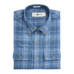 Onward Reserve Conon Corduroy Long Sleeve Shirt - Smoke Pine