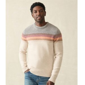 Faherty Donegal Ombre Crew