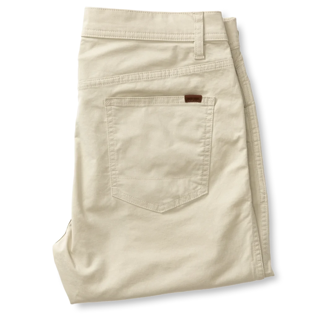 Duck Head Shoreline Five-Pocket Pant - Stone