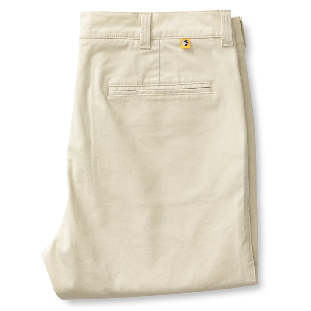 Duck Head Slim Fit Gold School Chino - Stone