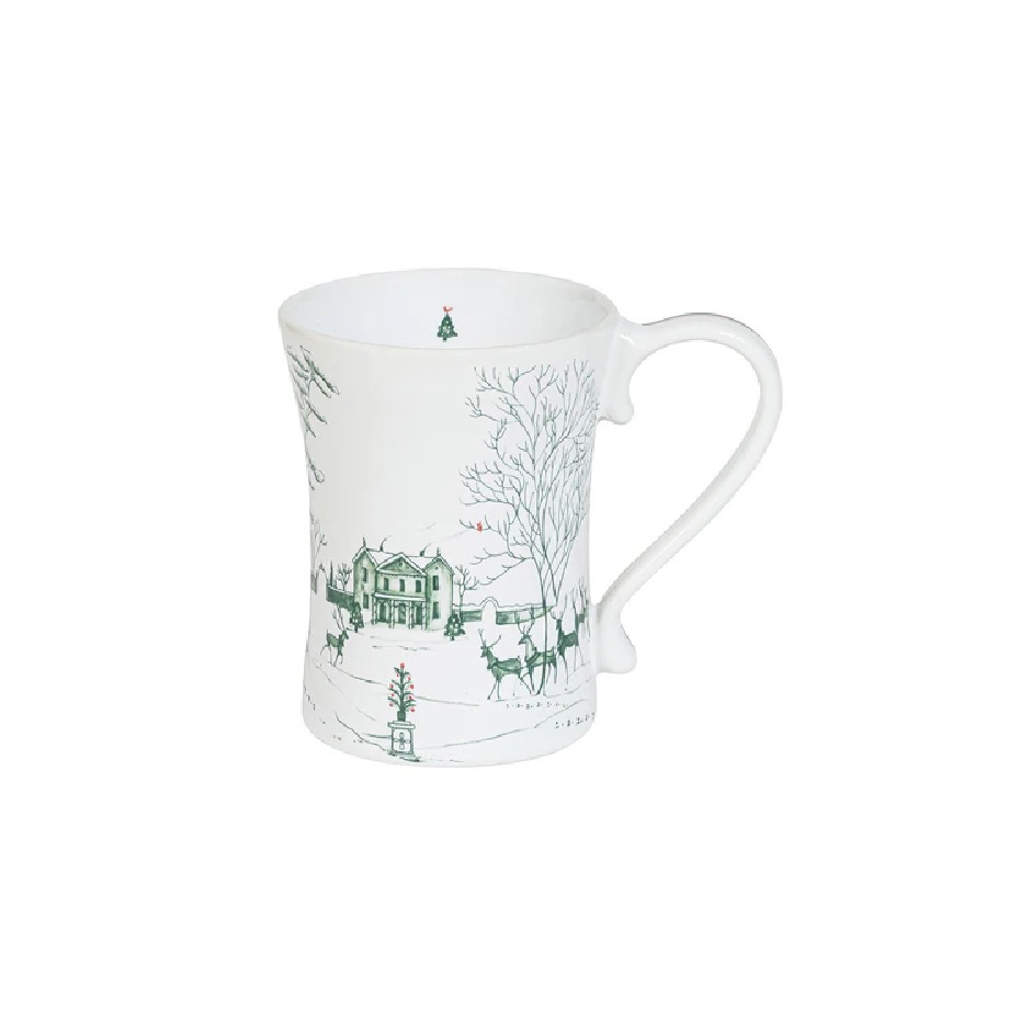 Juliska Country Estate Winter Frolic Mug - Evergreen