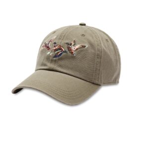 Flying Mallard Twill Hat - Field Grey