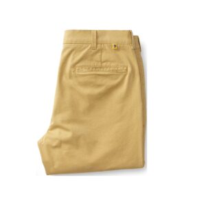 Classic Fit Gold School Chino - Golden Wheat