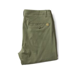 Duck Head Harbor Performance Chino - Deep Lichen Olive