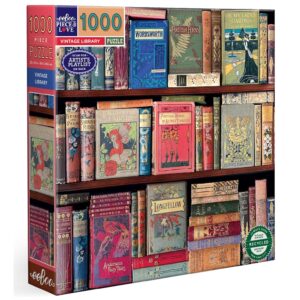 Piece & Love: Vintage Library - 1000 Piece Puzzle