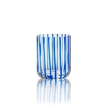 Qualia Stripe Short Tumbler - Blue