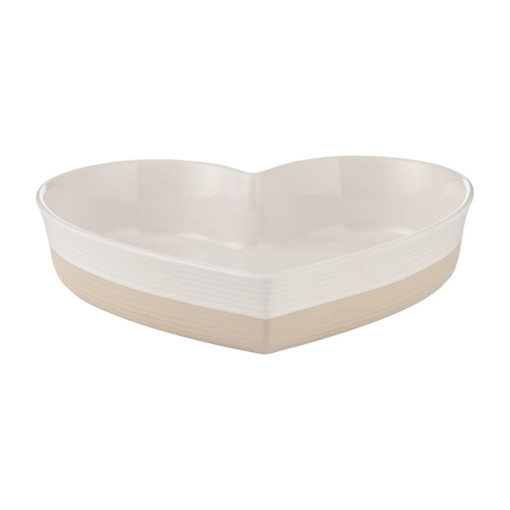 Mason Cash Rustic Charm 11 Inch Heart Baking Dish