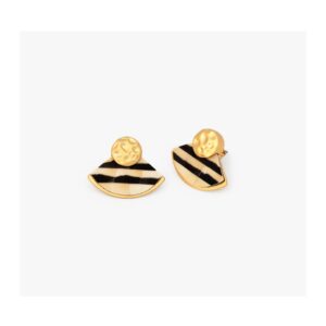 Brackish Sand Draw Stud Earrings