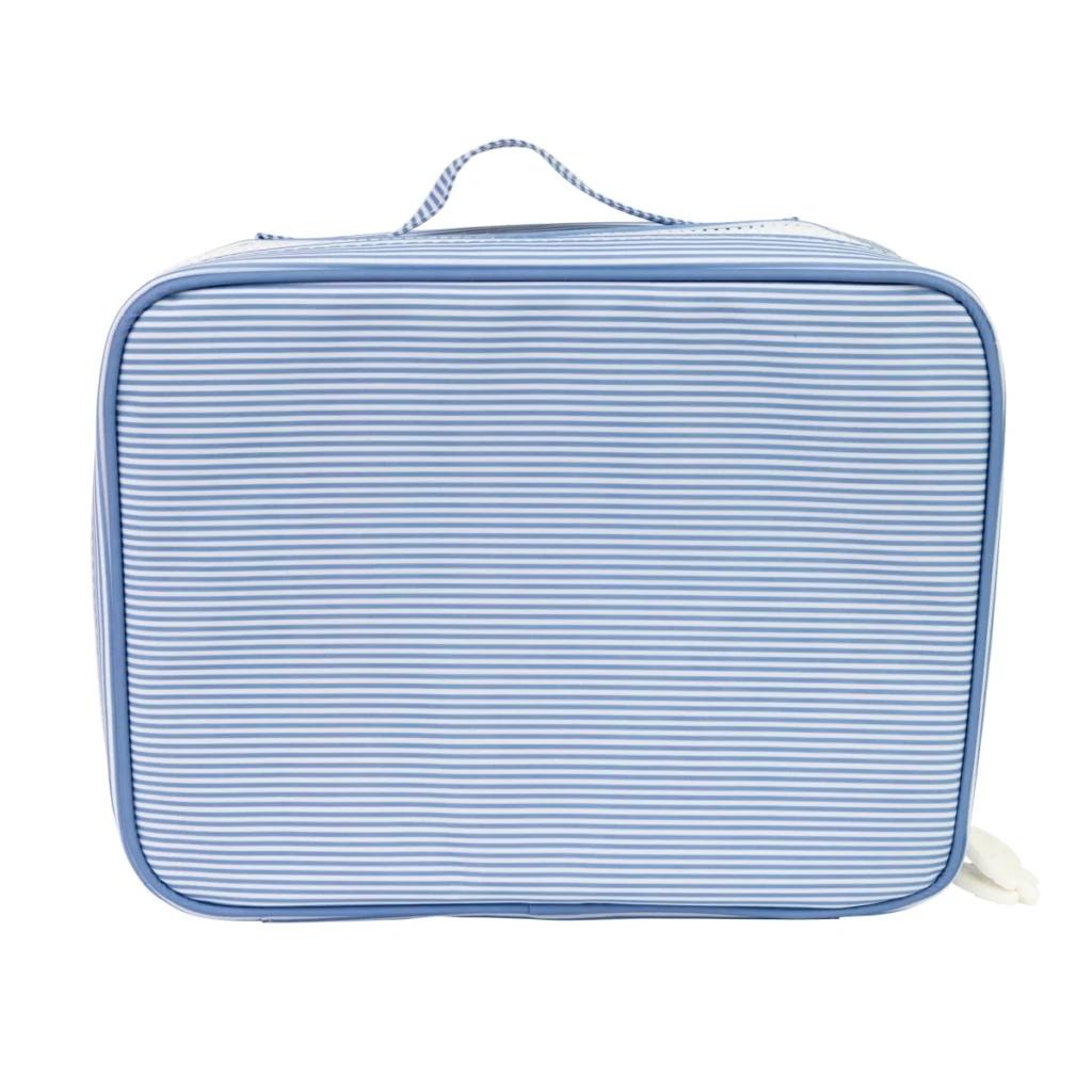 The Lunchbox - Navy Mini Stripe