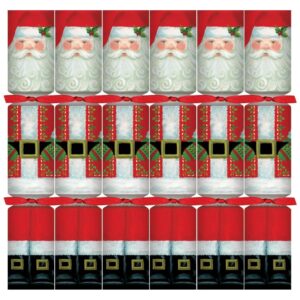 Caspari Santa Claus Celebration Crackers