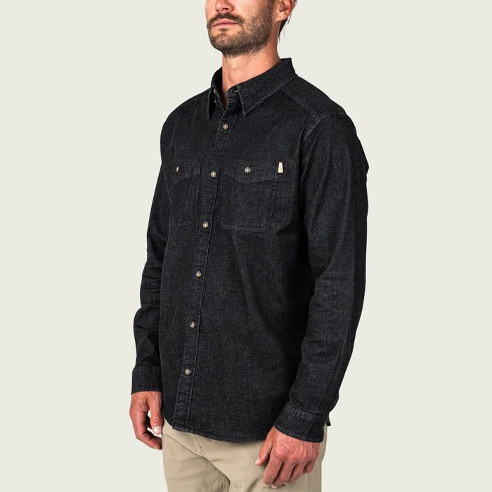 Marsh Wear Delray Denim Shirt - Black