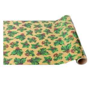 Hester & Cook Gilded Holly Paper Runner