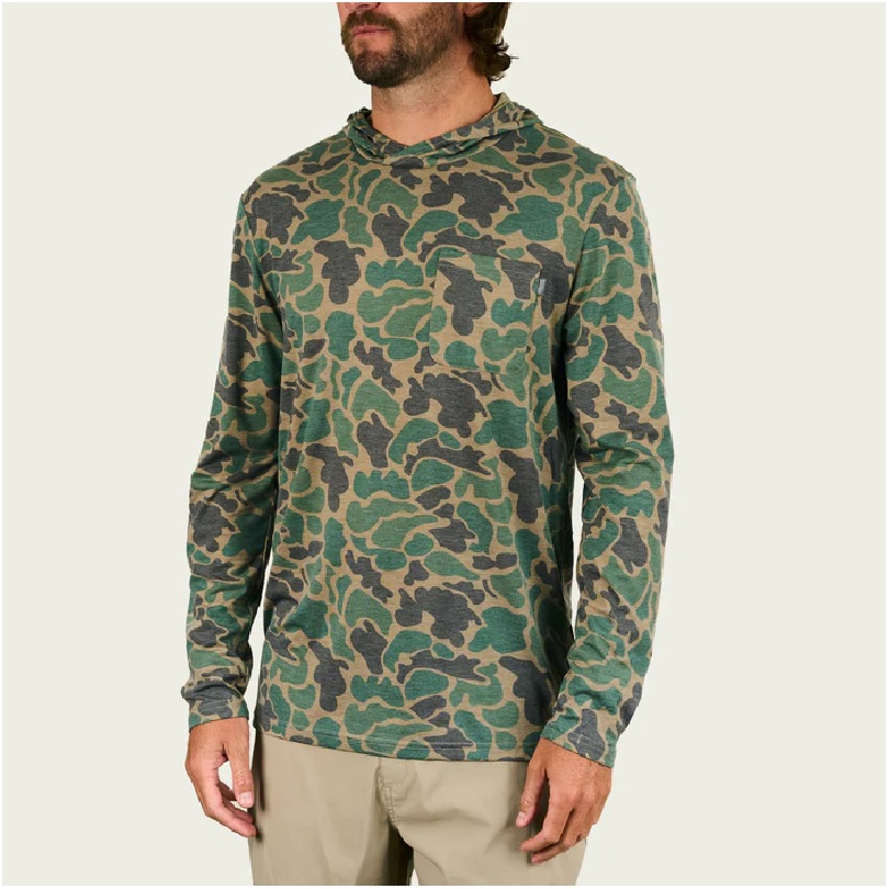 Marsh Wear Buxton Tech Hoodie - Green Mallard Camo