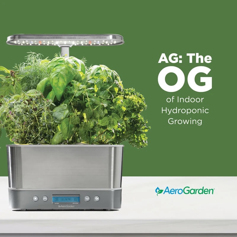 Aerogarden Harvest Garden System, offers Green