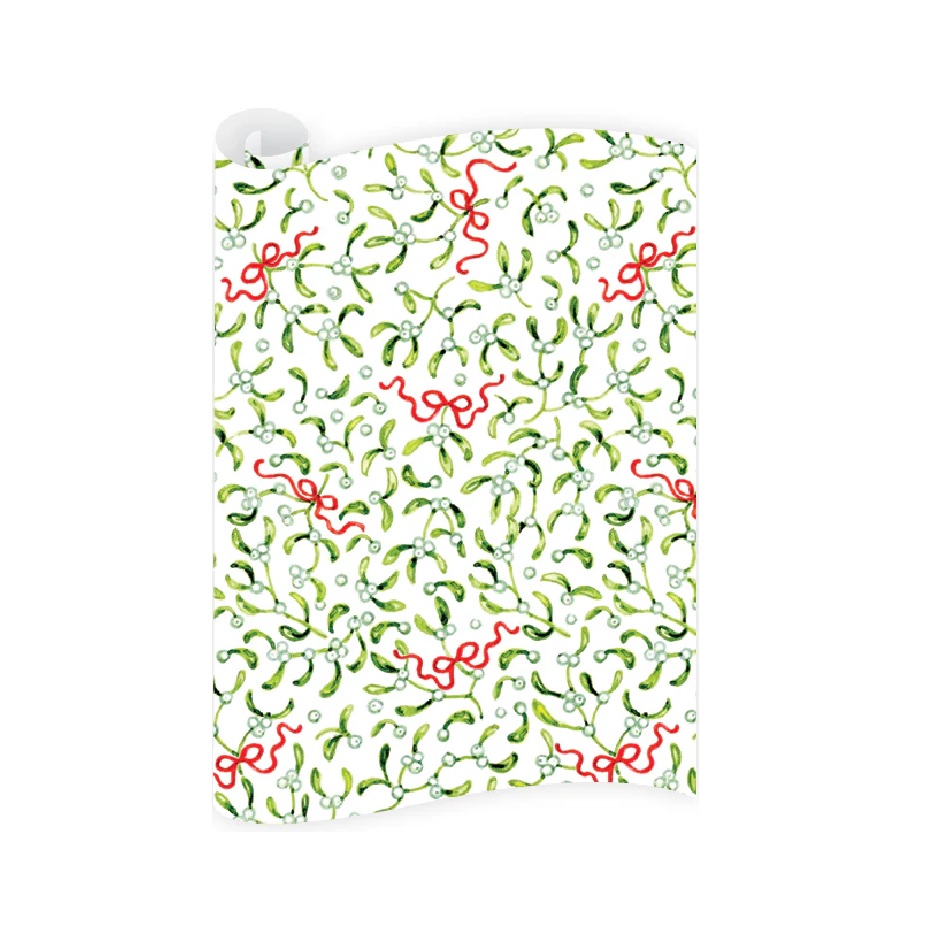 Dogwood Hill Isla Bahia Mistletoe Wrapping Paper Roll