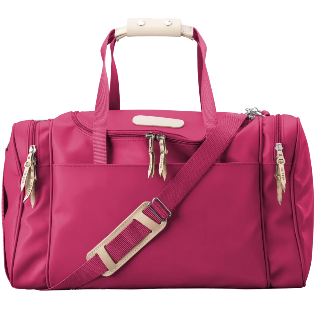 Jon Hart Medium Square Duffel - Berry