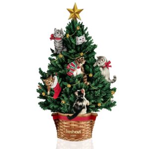 Mini Meowy Christmas Tree