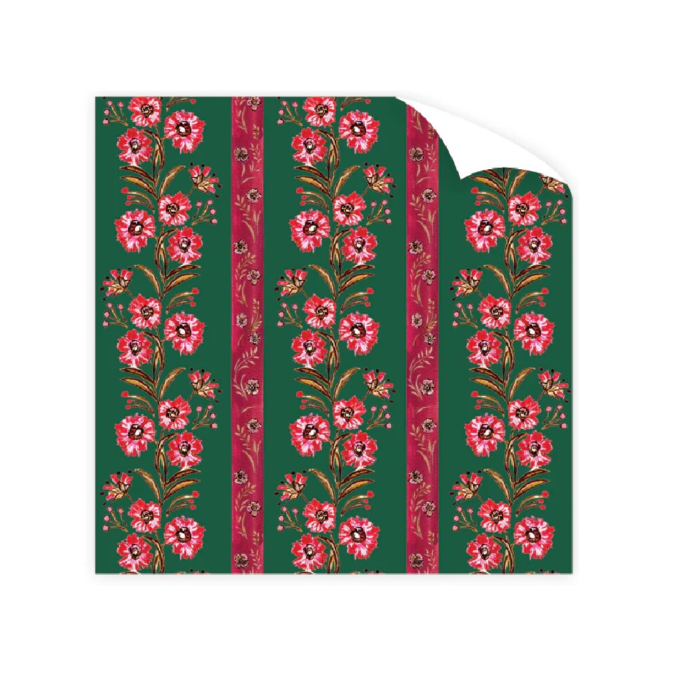 Dogwood Hill Ruby Vine Wrapping Paper Roll